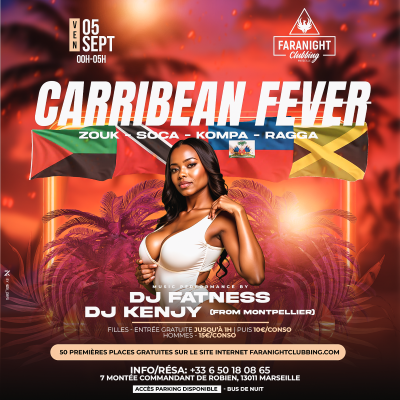 Soirée Carribean Fever à Marseille