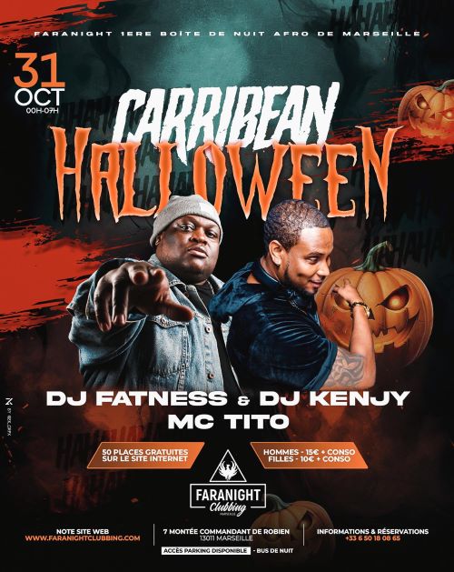 Caribbean Halloween Marseille – Soirée Afro-Caribéenne