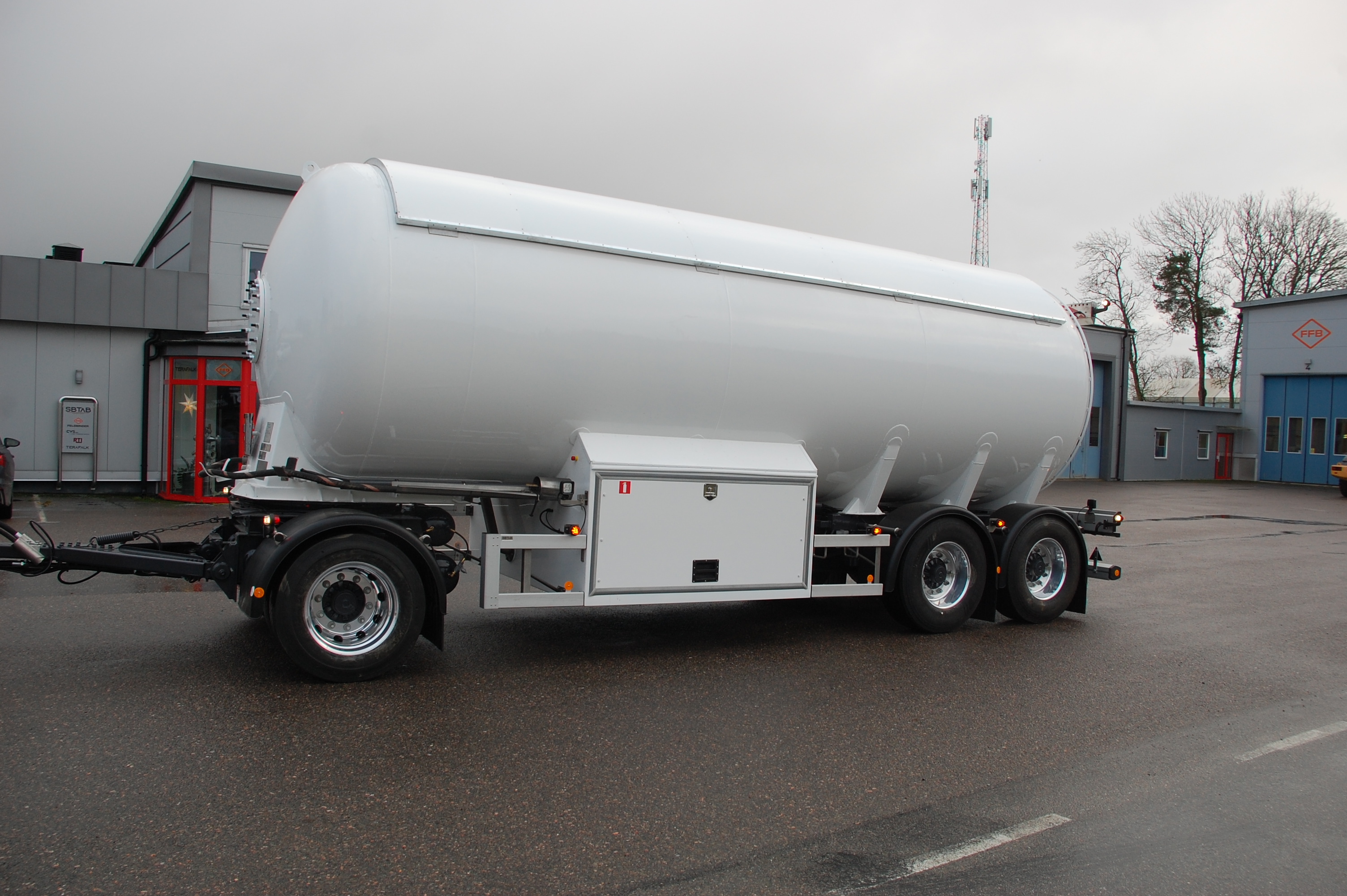 Renovering av släpvagn