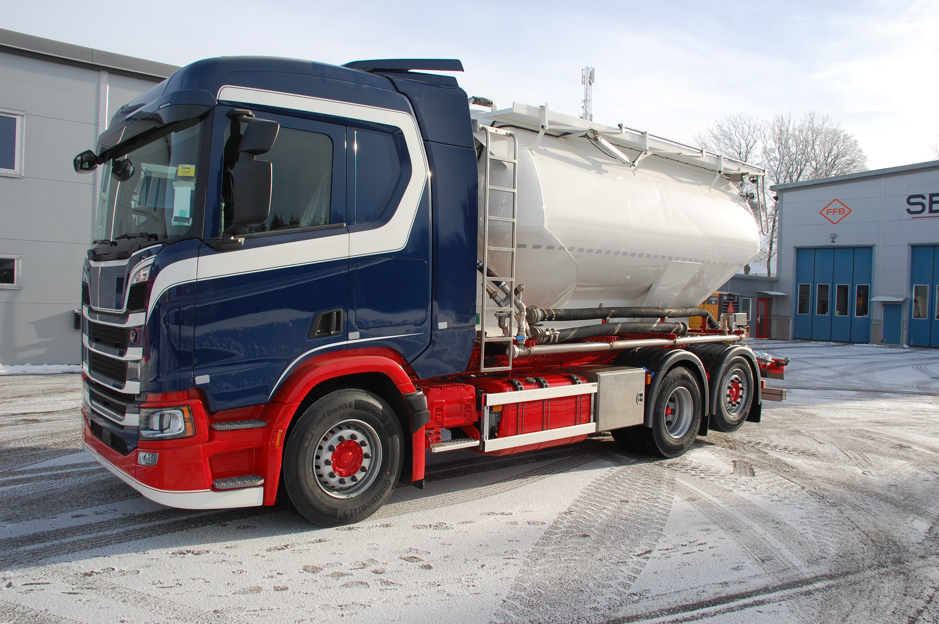 Överflyttning av bulktank