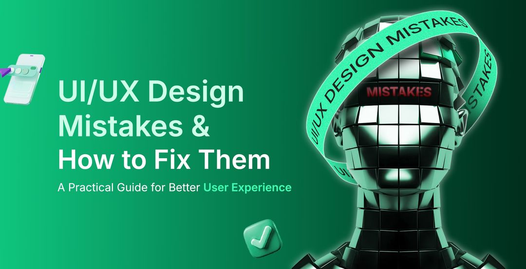 11 Common UI/UX Design Mistakes (and How to Fix Them) — A Practical ...