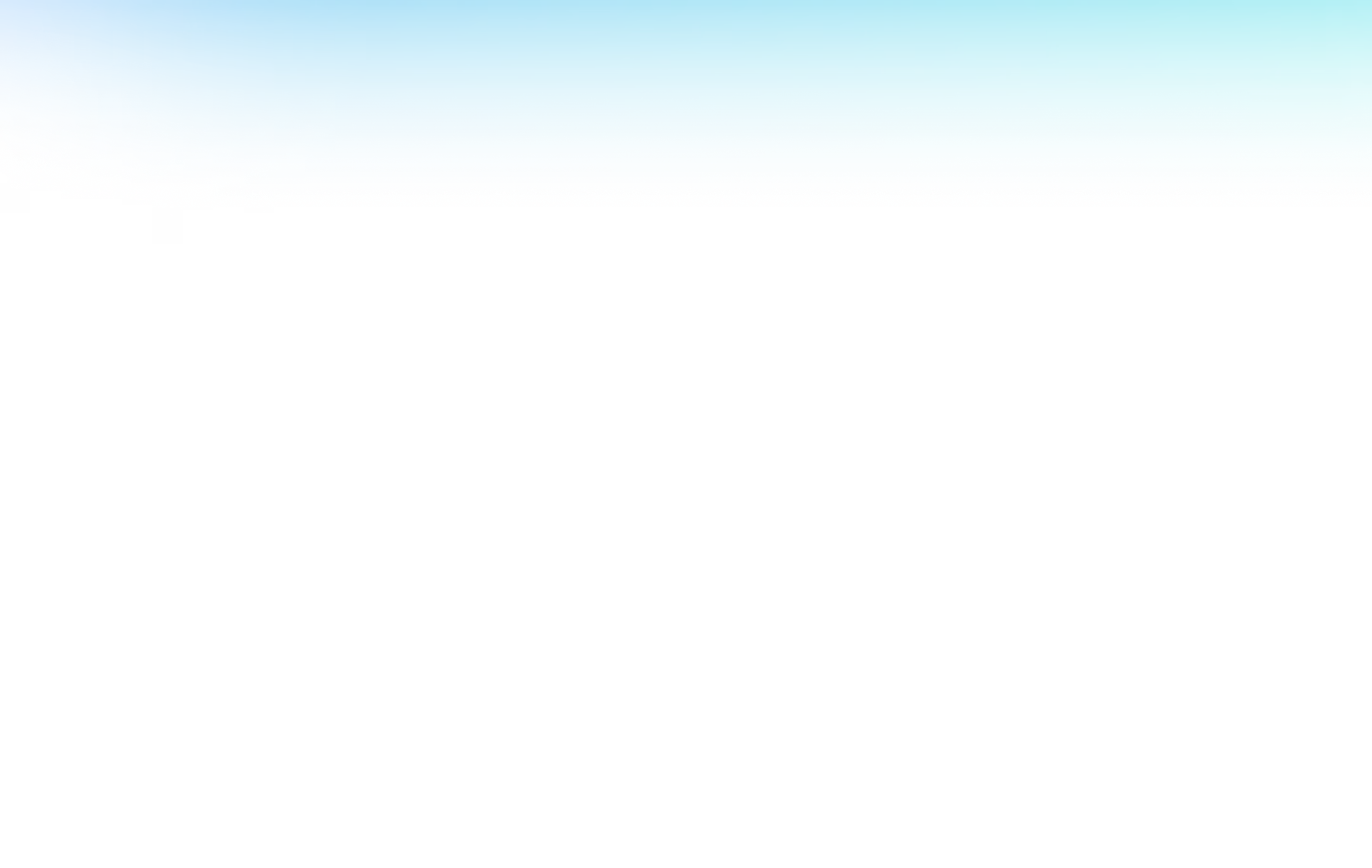 Blue and turquoise background gradient