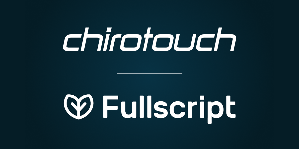 ChiroTouch Cloud Announces Fullscript Integration, Powering In-Workflow Supplements and Lab Ordering