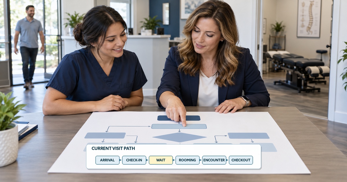 How to Map Patient Flow Through a Chiropractic Office