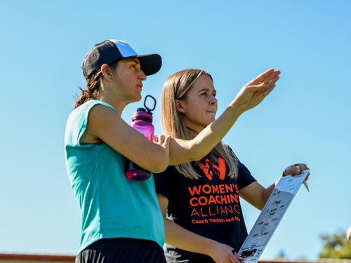 New coach being trained at WCA's pre season leadership academy