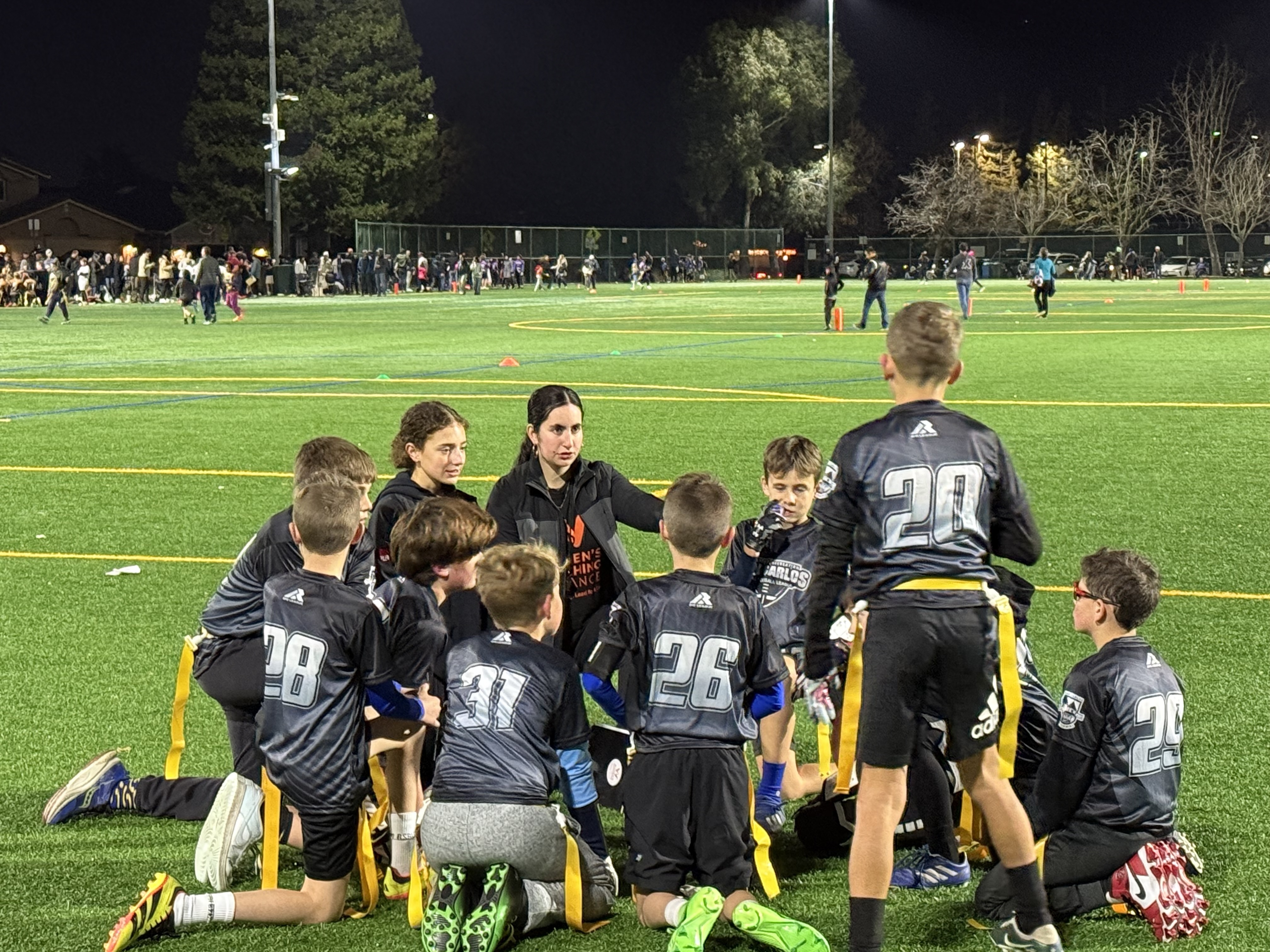 New coach being trained at WCA's pre season leadership academy