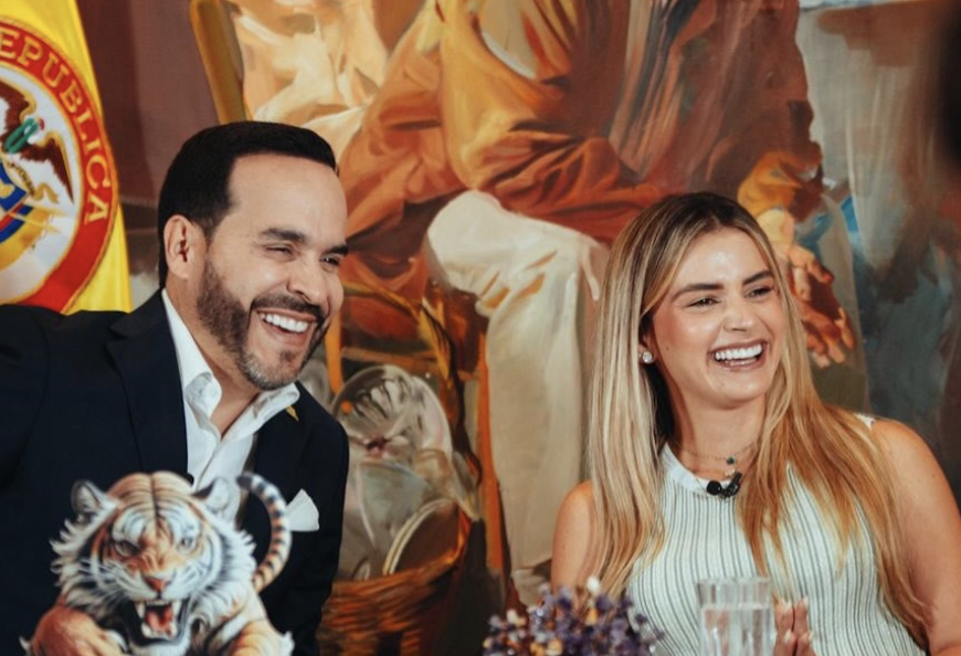 Abelardo de la Espriella y Ana Lucía Pineda: la pareja que llega a la Casa de Nariño