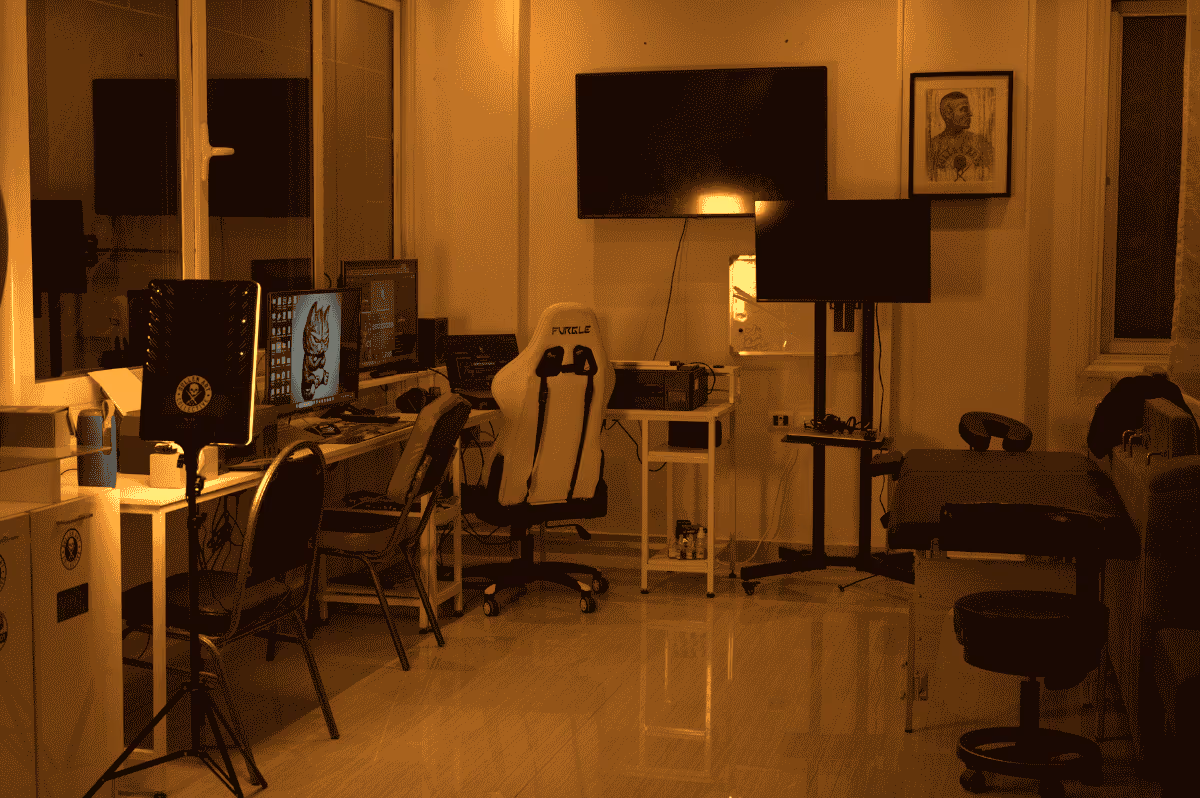 Riders Studios Tattoo Shop.