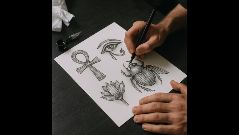 How to Incorporate Ancient Egyptian and Jordanian Symbols into Your Custom Tattoo