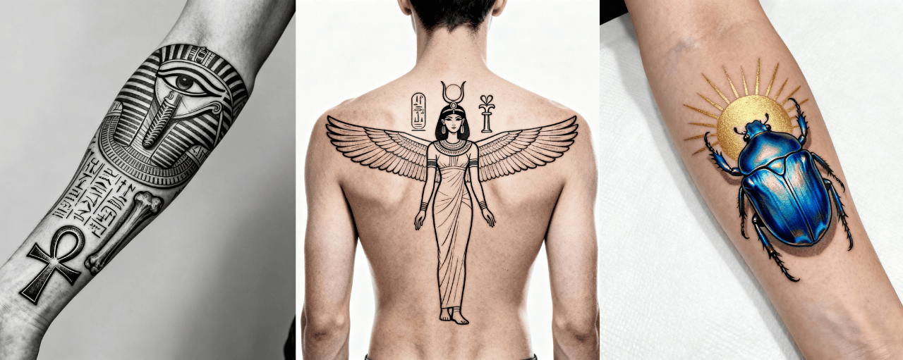 Ancient Egyptian Symbols and Their Modern Meanings in Tattoos