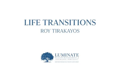 Roy Tirakayos - Life Transitions