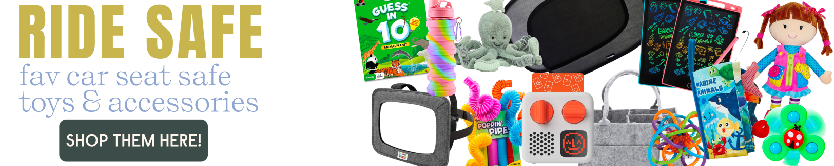 safe car seat toys & accessories