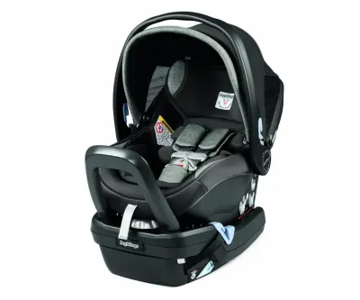 Primo Viaggio 4-35 by PEG infant car seat, rear-facing carrier with adjustable handle