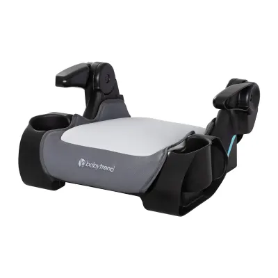 Baby Trend Protect backless booster seat, no-back design with padded contoured seating.