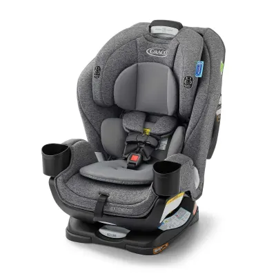 Graco Extend2Fit 3-in-1 convertible car seat with extended legroom and adjustable headrest