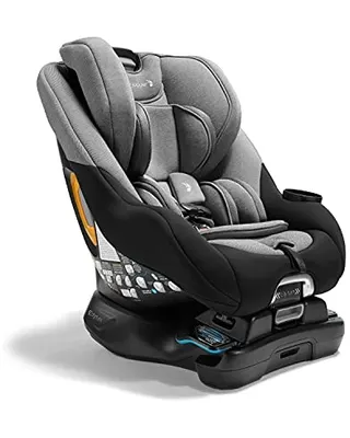 City Turn by Baby Jogger convertible car seat, rear- and forward-facing, padded.