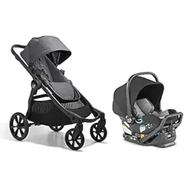 Baby Jogger City Select 2 stroller with City GO 2 infant car seat travel system