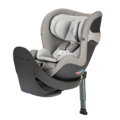 CYBEX Sirona S convertible car seat for rear- and forward-facing use, adjustable headrest.