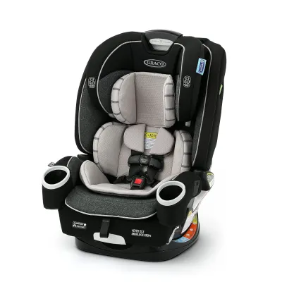 Graco Premier 4Ever DLX Extend2Fit SnugLock convertible car seat with high-back and five-point harness