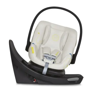 CYBEX Aton G Swivel infant car seat, rear-facing carrier with adjustable headrest