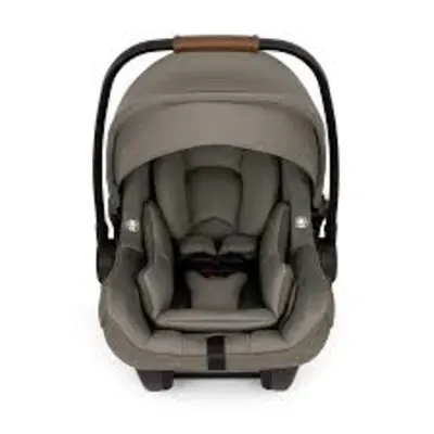 Nuna Pipa Aire Rx infant car seat with breathable mesh, adjustable canopy, five-point harness