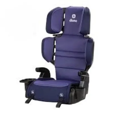 Diono Connect3 RXT high-back booster seat for older children, compact and belt-positioning