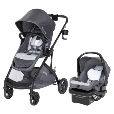 Baby Trend Sonar Switch 6-in-1 modular stroller with Ally 35 infant car seat