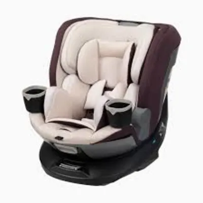 Safety 1st Turn and Go DLX convertible car seat, padded, adjustable harness.