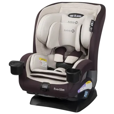EverSlim by Safety 1st convertible car seat with slim profile and five-point harness