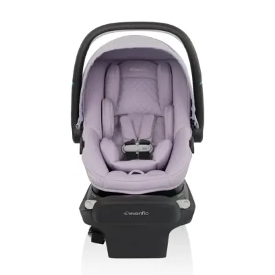 Evenflo Revolve180 Litemax NXT SensorySoothe infant car seat with padded harness