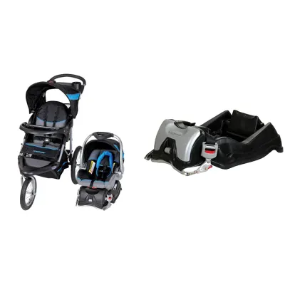 Baby Trend Expedition Jogger with EZ FlexLoc 32 infant car seat—infant travel system jogging stroller