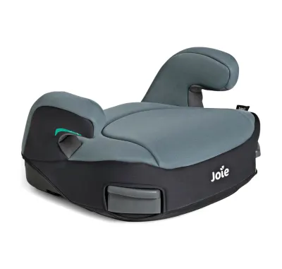 Joie Basil backless no-back booster seat, compact low-profile design for older children.