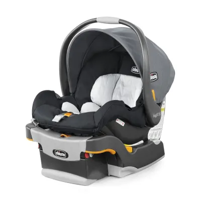 Chicco KeyFit 30 infant car seat, rear-facing carrier with adjustable canopy and harness