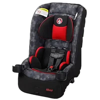 Jiveby Safety 1st convertible car seat with five-point harness and padded headrest