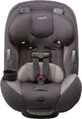Continuum by Safety 1st convertible car seat with padded headrest and harness.