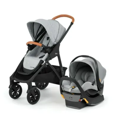 Chicco Corso LE with KeyFit 35 infant car seat travel system.