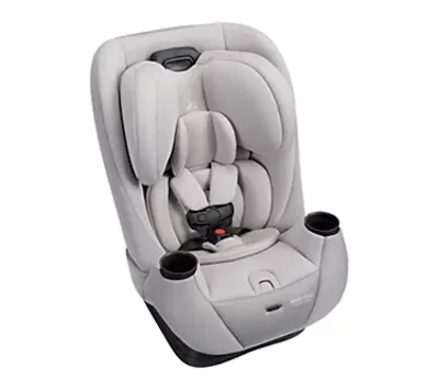 Maxi-Cosi Pria convertible car seat, rear and forward-facing toddler seat with five-point harness.