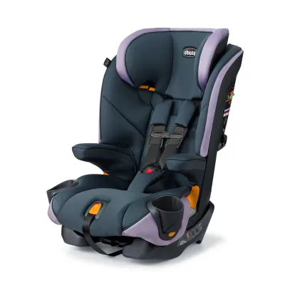 Chicco MyFit forward-facing harness-to-booster car seat with high-back, adjustable headrest, integrated cup holders