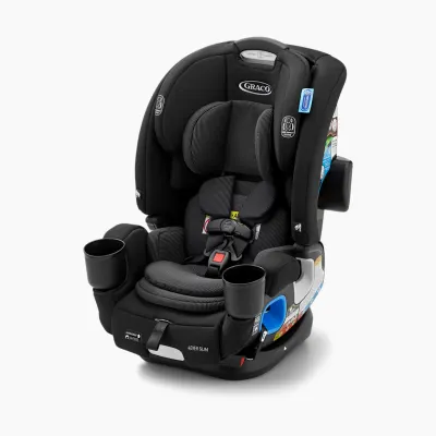 Graco 4Ever DLX convertible car seat with high back and five-point harness