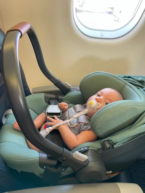 Traveling With A Newborn On A Plane