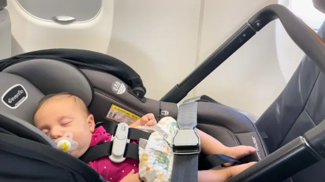 Infant on an Airplane
