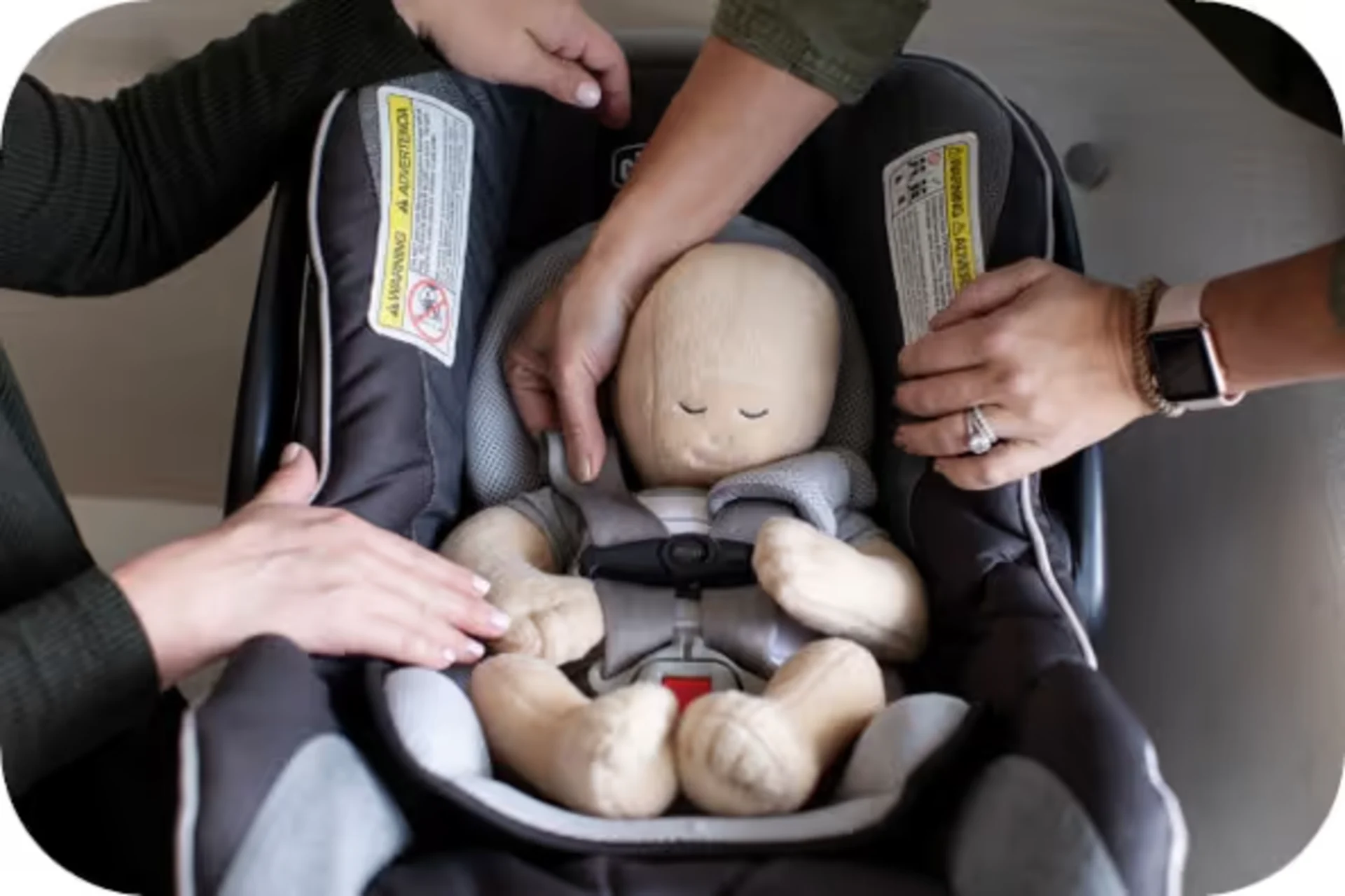 How to Loosen Car Seat Straps