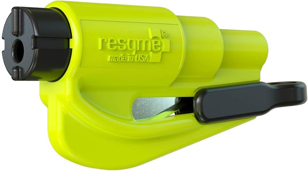 Resqme Car Escape Tool Resqme keychain car escape tool with seatbelt cutter and window breaker