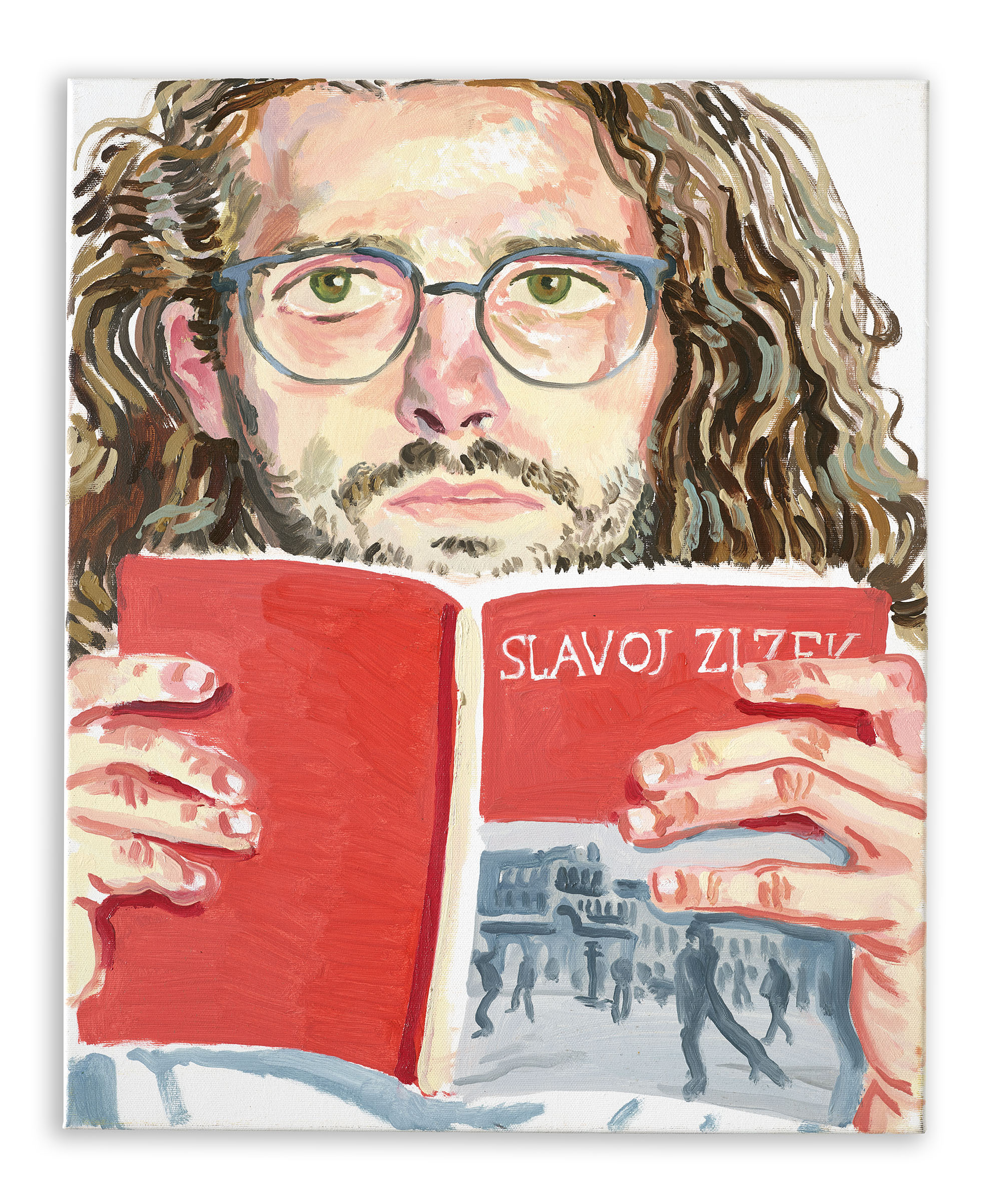 Pedro reading Žižek