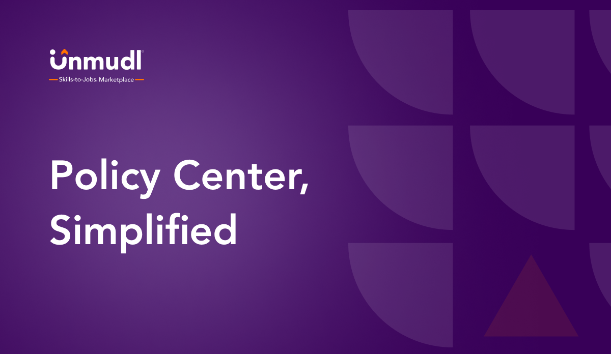 Unmudl’s Policy Center Gets a Simpler, Cleaner Update