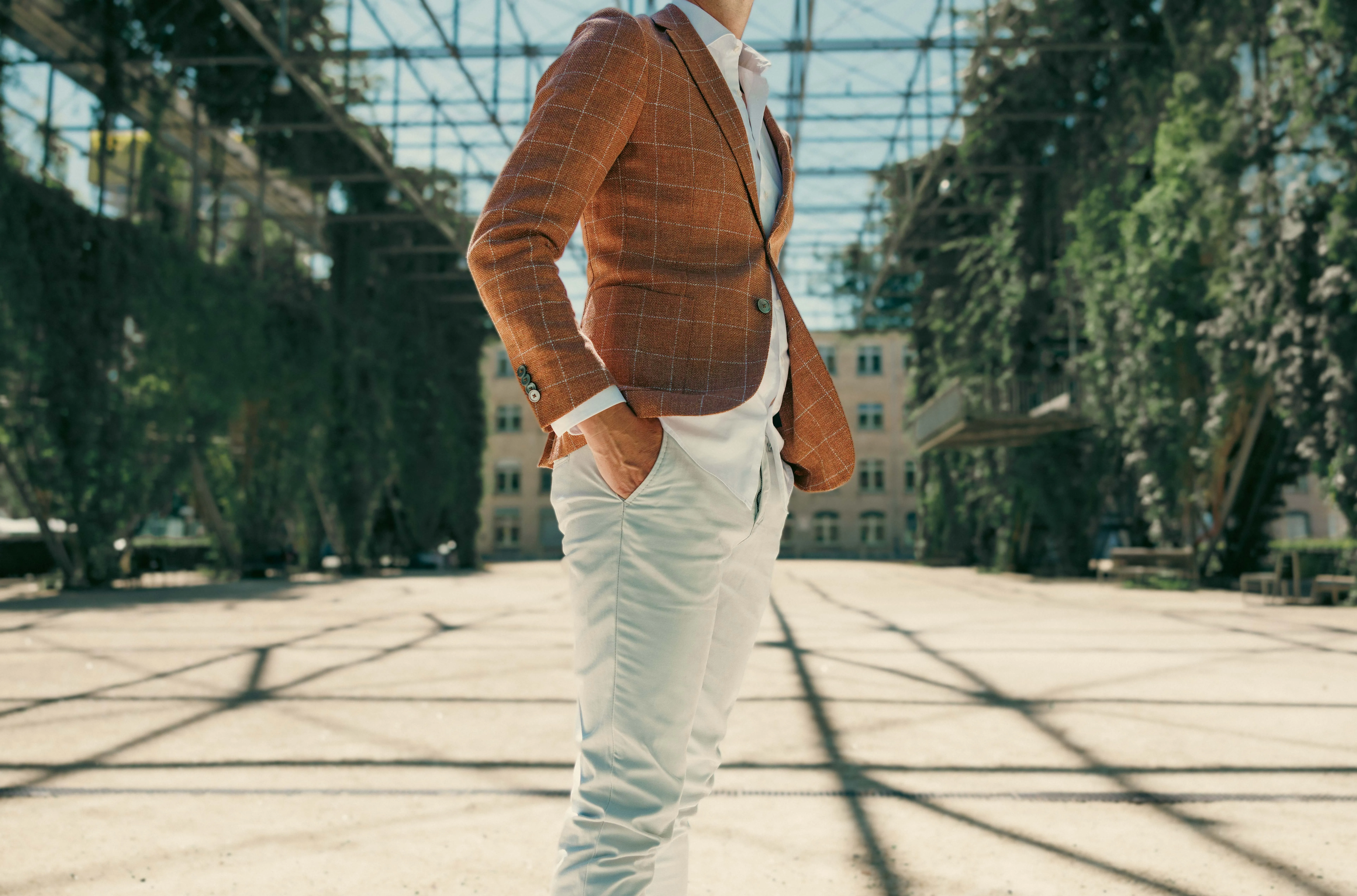 Fashion Shooting Portfolio Model in Anzug 3