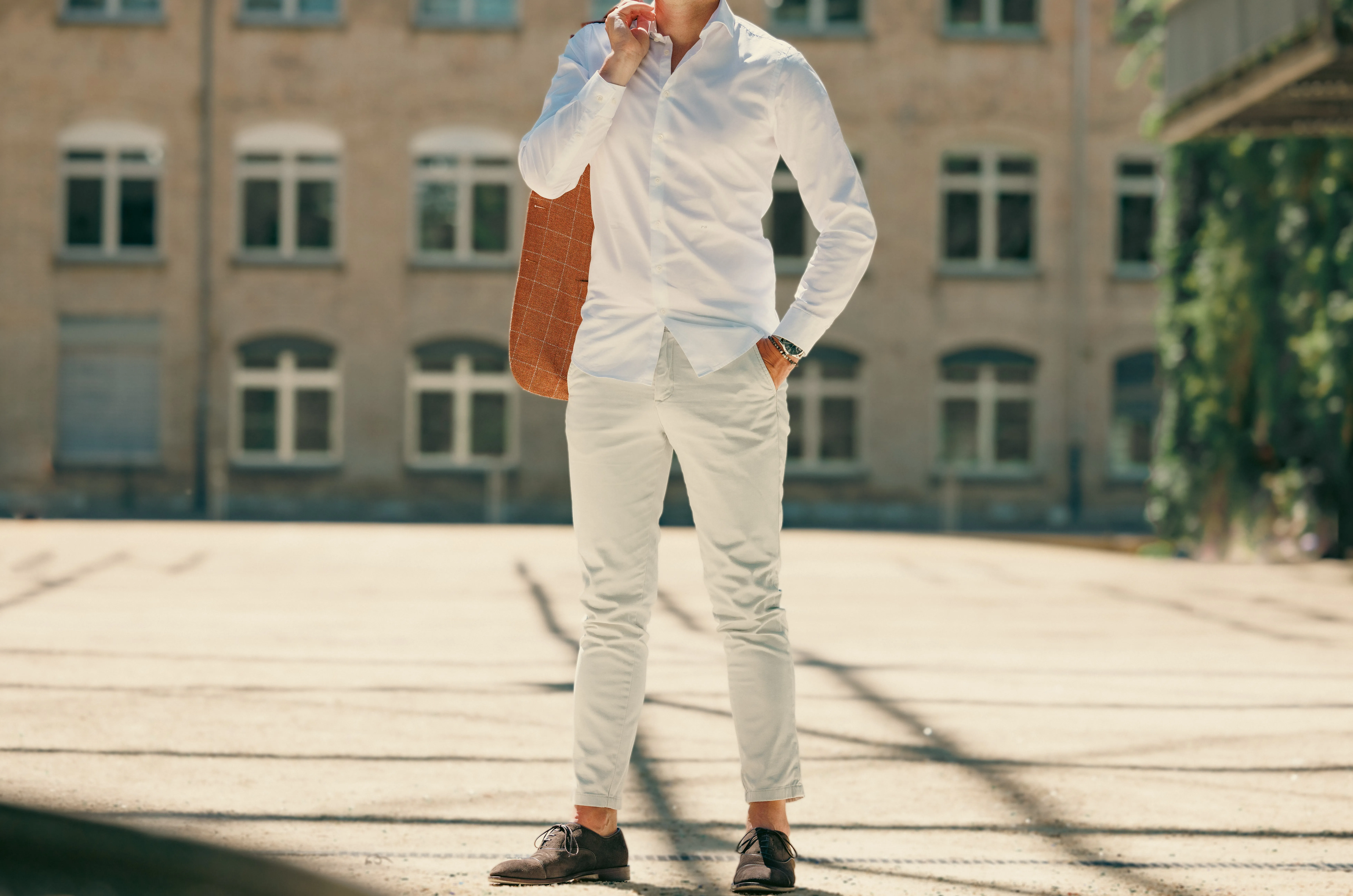 Fashion Shooting Portfolio Model in Anzug 5