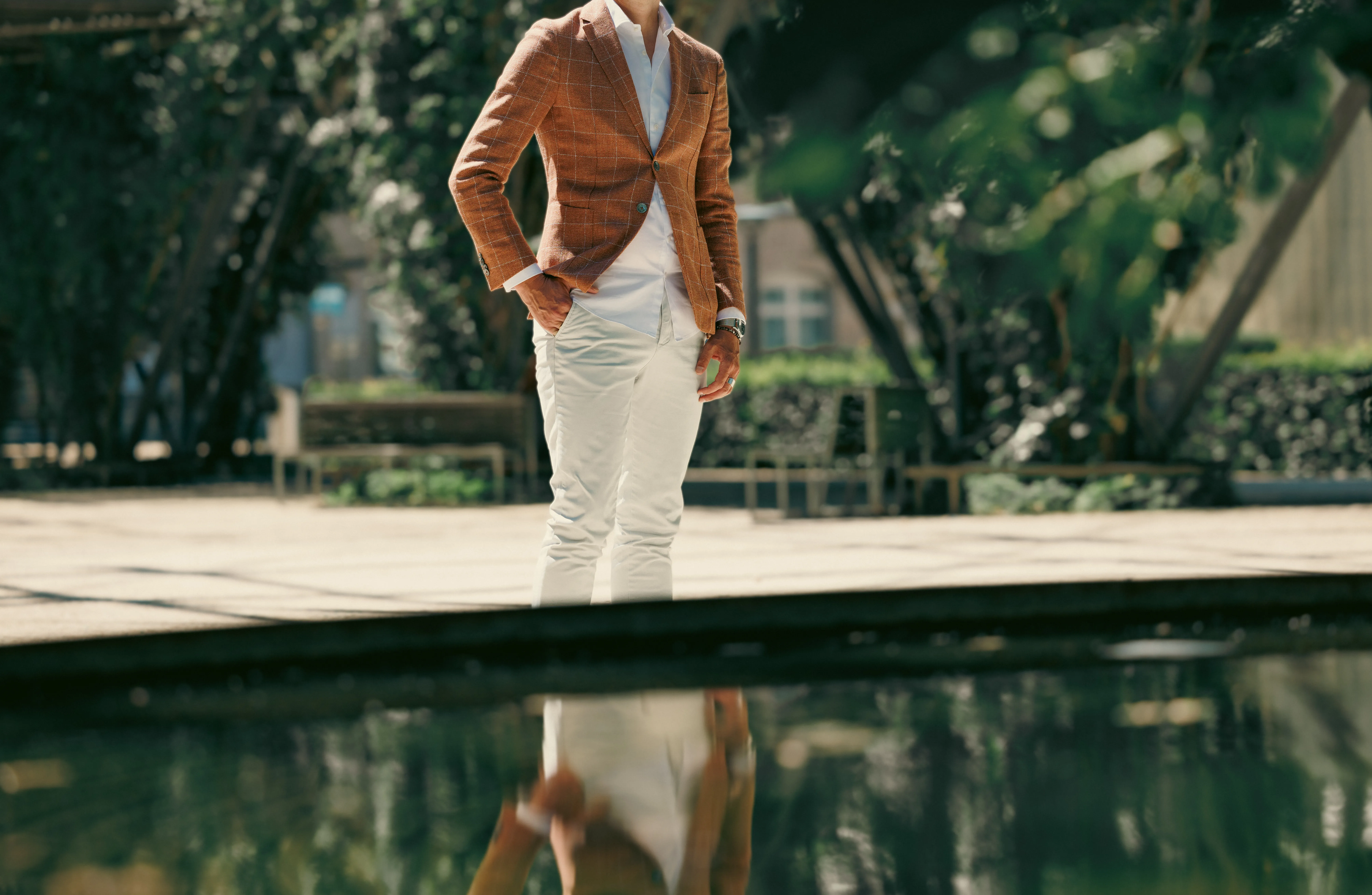 Fashion Shooting Portfolio Model in Anzug 2
