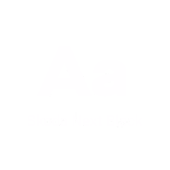 Large white capital letter A and lowercase a in bold font on black background with text 'Skoda Next Black' below.