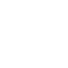 White circle with a diagonal line through it on a black background, indicating a strike-through or prohibition symbol.
